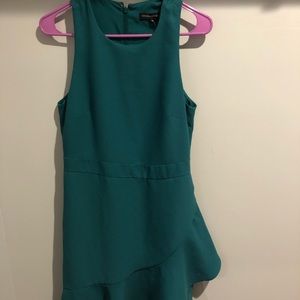 Teal banana republic dress